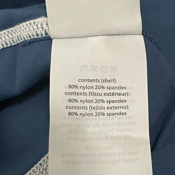 WeWoreWhat Blue Leggings with White Trim - Picture 9 of 12